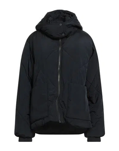 Free People Woman Puffer Black Size M Nylon, Polyester