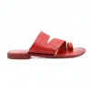 Free People Abilene Toe Loop Sandal In Red