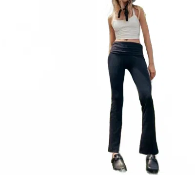 Free People Women's Aced It Leggings In Black In Blue