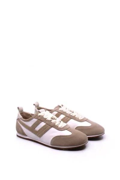 Free People Women's Aces Tennis Shoe In Chalk/desert