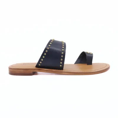 FREE PEOPLE WOMEN'S AMELIE TINY STUD SANDAL IN BLACK