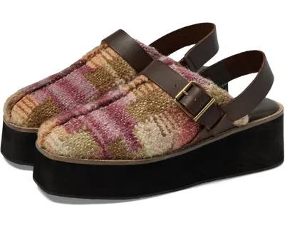 Free People Women's Astrid Platform Mule In Multi