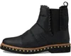 Free People Women's Atlas Puffer Chelsea Boot In Black In Black