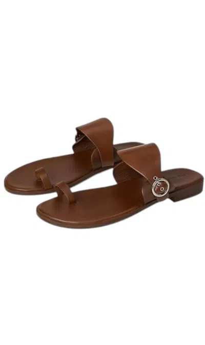 Free People Women Barcelona Slip-on Sandal In Brown
