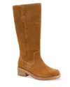 Free People Women's Blaze Block Heel Boots In Brown