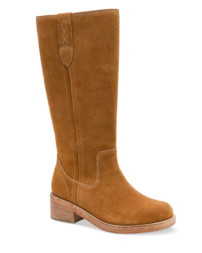 Free People Women's Blaze Block Heel Boots In Brown