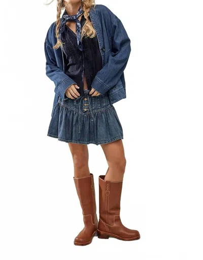 FREE PEOPLE WOMEN'S BLAZE PULL-ON BOOTS IN VINTAGE TAN