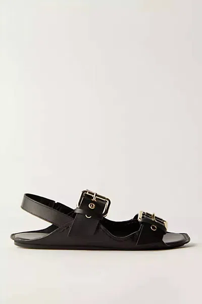 Free People Women's Blossom Buckle Sandal In Black