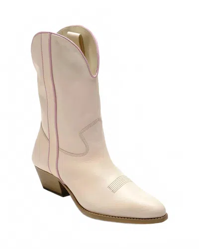 Free People Women's Borderline Western Booties In Plaster In Neutral