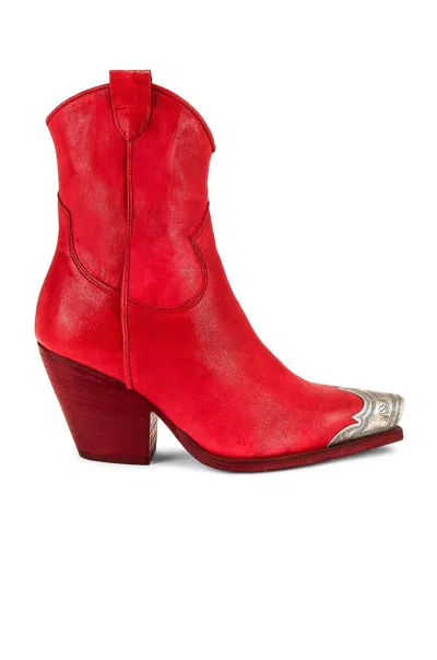 Free People Women's Brayden Western Boots In Flame
