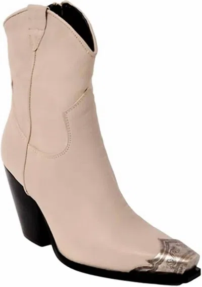 Free People Women's Brayden Western Boots In Opal Grey In Multi