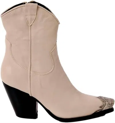 Free People Women's Brayden Western Boots In Opal Grey In Neutral