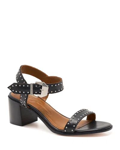 Free People Buckle Up Block Heel In Black