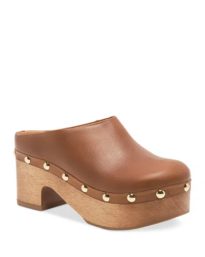 Free People Women's Calli Studded Clogs In Brown