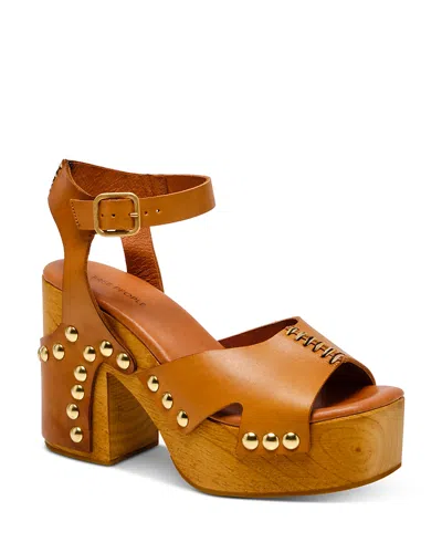 FREE PEOPLE WOMEN'S CECILY STUDDED PLATFORM SANDALS