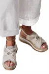 Free People Women's Chapmin Sport Sandals In Beige In Multi
