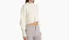 Free People Easy Street Crop Pullover Sweater In Moonglow In White