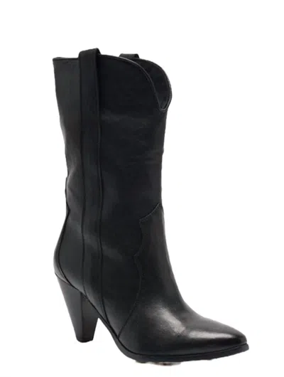 Free People Women's Feather Heel Boot In Black