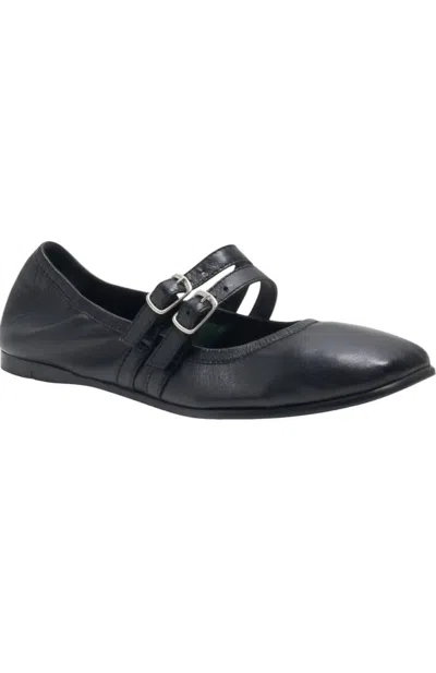 FREE PEOPLE WOMEN'S GEMINI BALLET FLAT SHOES IN BLACK