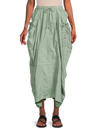 FREE PEOPLE WOMEN'S JILLY SOLID MAXI SKIRT