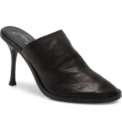 Free People Women's Leila Heeled Mule In Black