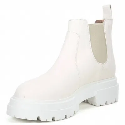 Free People Women's Lola Bootie In White In Neutral