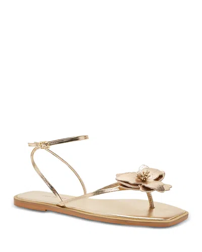 Free People Women's Mismatch Magnolia Leather Thong Sandals In Multi