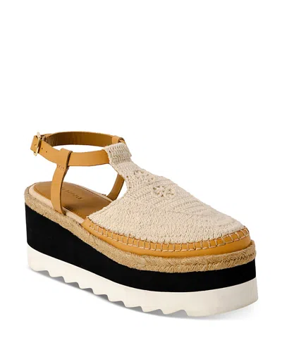 FREE PEOPLE WOMEN'S MORNING IN MYKONOS PLATFORM SANDALS