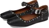 Free People Mystic Mary Jane Flats In Black