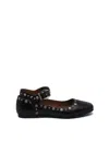 Free People Mystic Mary Jane Flats In Black