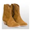 Free People New Frontier Western Boot In Brown