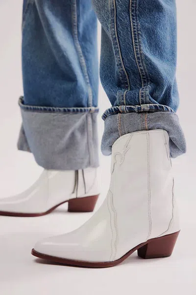 Free People Women's New Frontier Western Boot In White