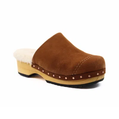Free People Women's Oak Cozy Clog In Tan