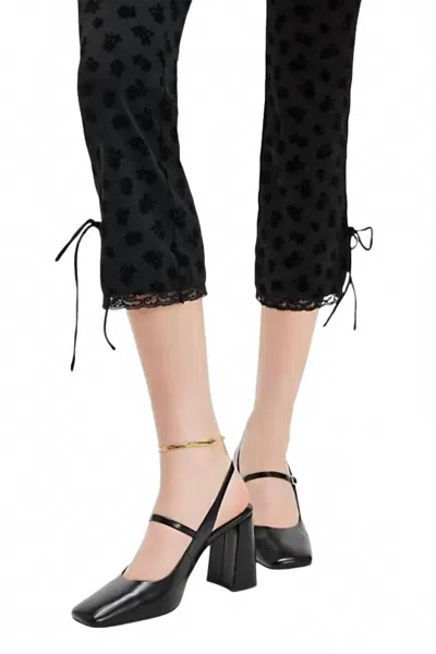Free People Women's Paige Slingback Heels In Black