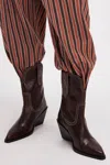 Free People Pitchfork Western Boot In Multi