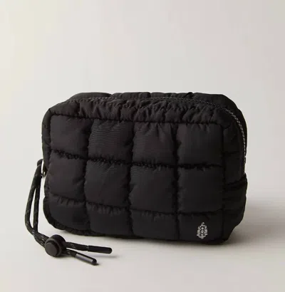 Free People Women's Quilted Mini Case Bag In Black