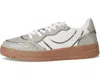Free People Women's Retro Thirty Love Sneaker In Winter White Combo In Multi