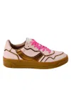 Free People Women's Retro Thirty Love Sneakers In Pink In Pink