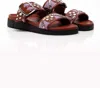 Free People Revelry Studded Slide Sandal In Multi