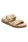 Free People Women's Revelry Studded Sandal In Plaster In Multi