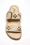 Free People Women's Revelry Studded Sandal In Plaster In Multi