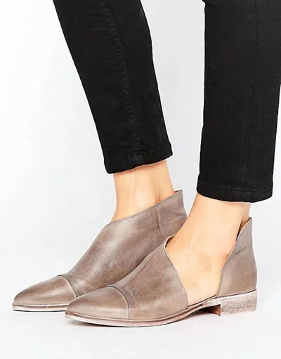 Free People Women's Royale Flat In Grey In Beige