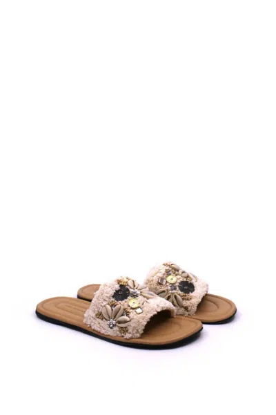 Free People Women's Shipwrecked Slide Sandals In Chalk In White