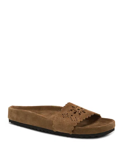 Free People Women's Shore Cutout Footbed Sandals In Multi
