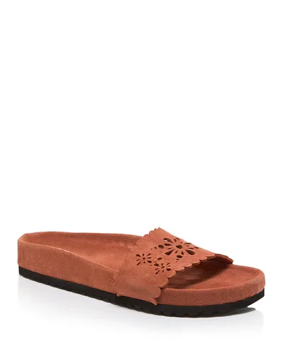 Free People Women's Shore Cutout Footbed Sandals In Multi