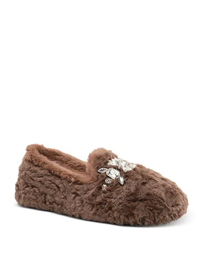 FREE PEOPLE WOMEN'S SLUMBER PARTY LOAFER SLIPPERS