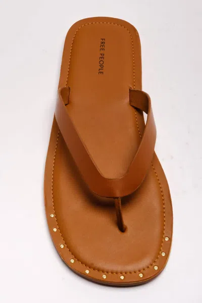 Free People Women's Sona Thong Sandal In Brown