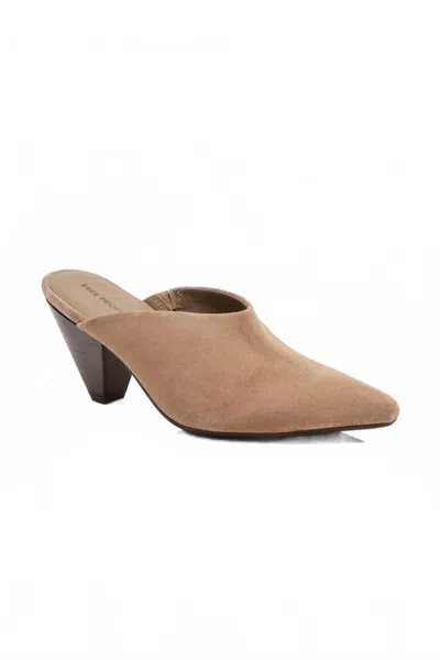 Free People Women's Stellar Saddle Mule In Beige In Brown