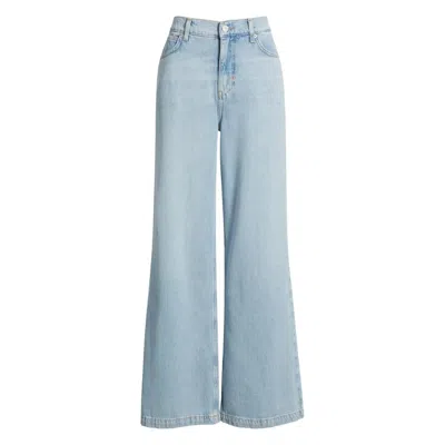 Free People Women's Stride Jeans, Roam Free In Blue