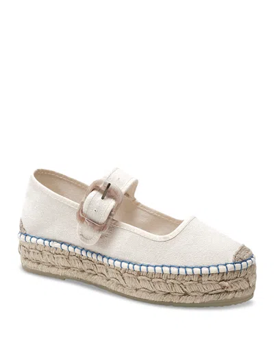 Free People Women's Surfside 2.0 Mary Jane Espadrille Flats In Natural
